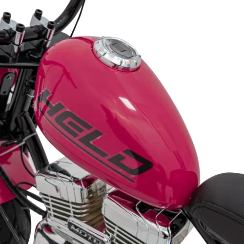 Różowy moto dla dziecka na akumulator Pojazd Motorek Chopper Warrior.webp