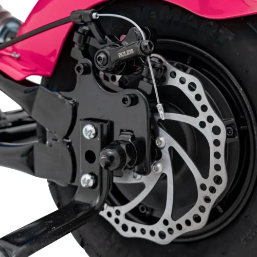 Różowy motocykl Motorek Chopper Warrior.webp