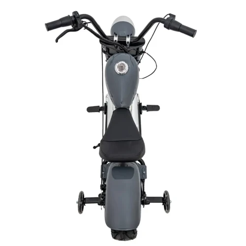Szare auto na akumulator dla 5 latka Pojazd Motorek Chopper Warrior.webp