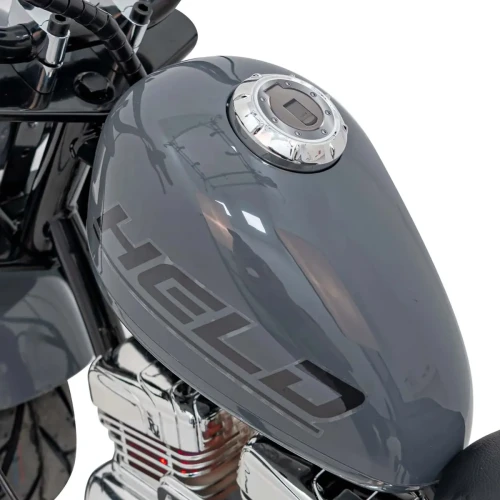 Szare elektryczne auto dla dzieci Pojazd Motorek Chopper Warrior.webp