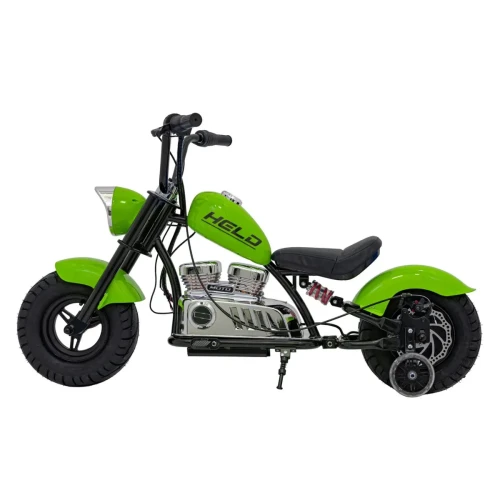 Zielone auto na akumulator dla 8 latkaPojazd Motorek Chopper Warrior.webp