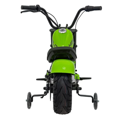 Zielone elektryczne auto dla dzieci Pojazd Motorek Chopper Warrior.webp