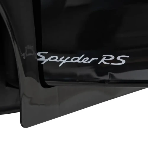 Czarny samochód na akumulator dla 5 latka Porsche Spyder RS 718.webp
