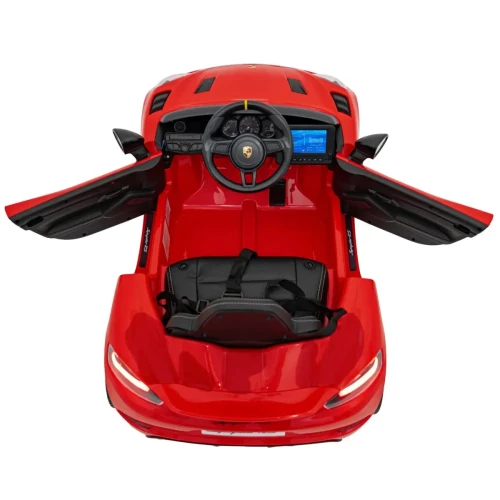 Czerwone elektryczne auto dla dzieci  Porsche Spyder RS 718.webp
