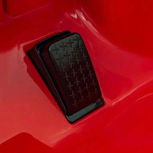 Czerwony samochodzik dla dziecka na akumulator  Porsche Spyder RS 718.webp
