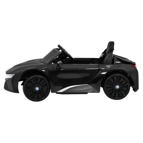 Czarne auto na pilot dla dziecka BMW I8 Lift.webp