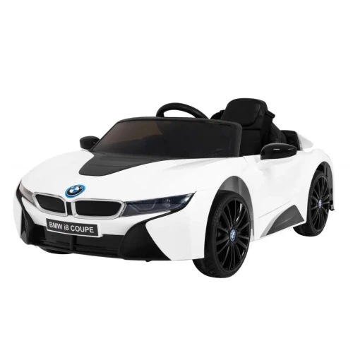 Białe auto elektryczne dla dzieci BMW I8 Lift.webp