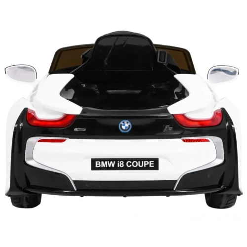 Białe auto na pilot dla dziecka BMW I8 Lift.webp