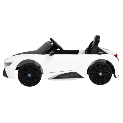 Białe elektryczne auto dla dzieci  BMW I8 Lift.webp