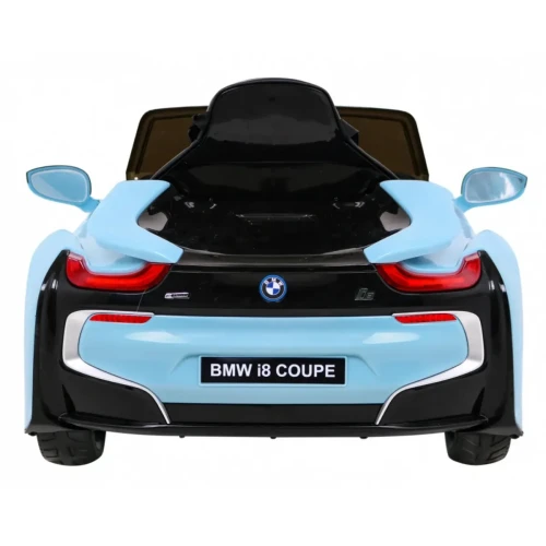 Niebieskie auto na pilot dla dziecka BMW I8 Lift.webp