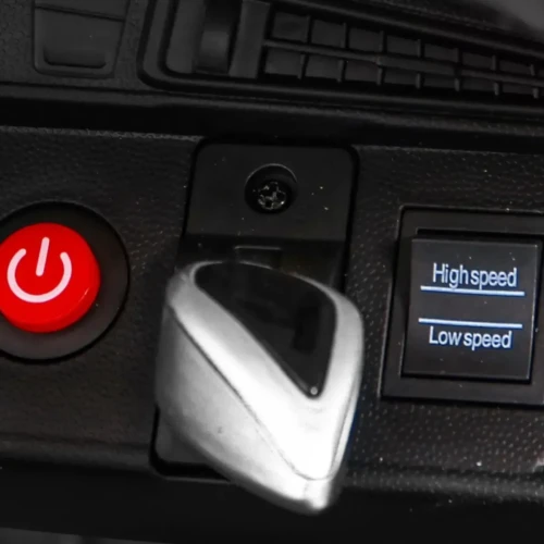 Pomaranczowy samochód na akumulator dla 5 latka BMW I8 Lift.webp