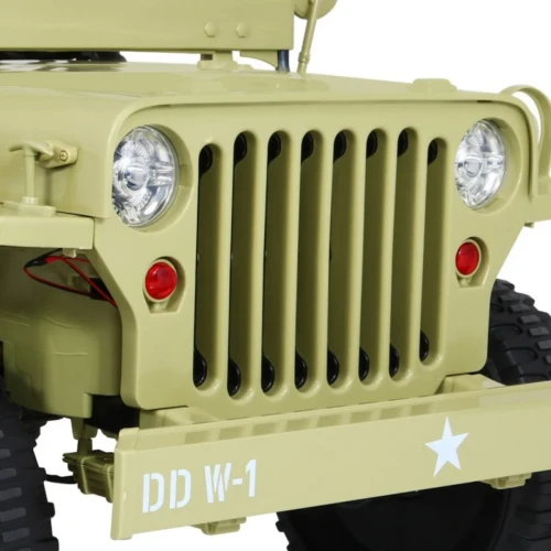 Matcha samochód elektryczny dla dziecka Wojskowe Retro dla 3 dzieci Matcha 4x4.webp