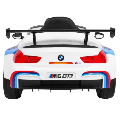 Białe auto na pilot dla dziecka  BMW M6 GT3.webp
