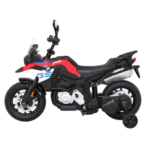 Czerwone elektryczne auto dla dzieci motor BMW F850 GS.webp