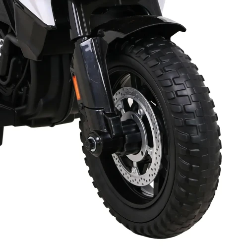 Biały moto dla dziecka na akumulator motor BMW F850 GS.webp