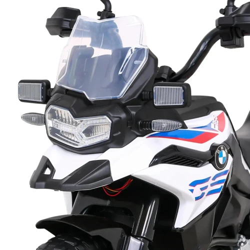 Biały motor BMW F850 GS.webp