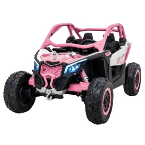 Różowe auto dla dziecka na akumulator Buggy Maverick Turbo RR.webp