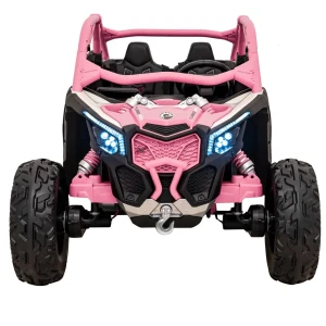 Różowe auto elektryczne dla dzieci Buggy Maverick Turbo RR.webp