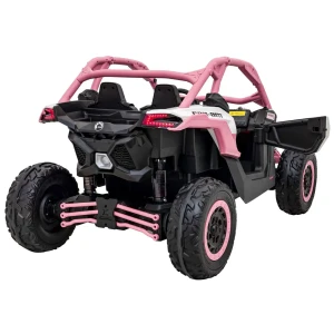 Różowe auto na akumulator dla 7 latka Buggy Maverick Turbo RR.webp