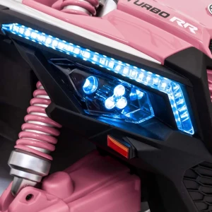 Różowy samochod dzieciecy akumulator Buggy Maverick Turbo RR.webp