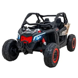 Czarne auto dla dziecka na akumulator Buggy Maverick Turbo RR.webp