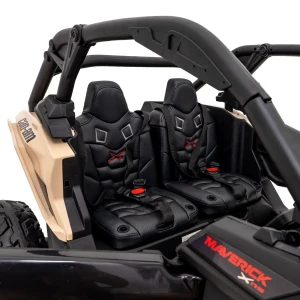 Czarny samochod dla dzieci na akumulatorBuggy Maverick Turbo RR.webp