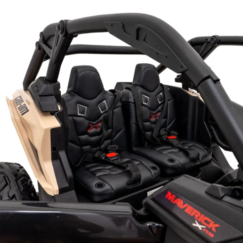 Czarny samochod dla dzieci na akumulatorBuggy Maverick Turbo RR.webp