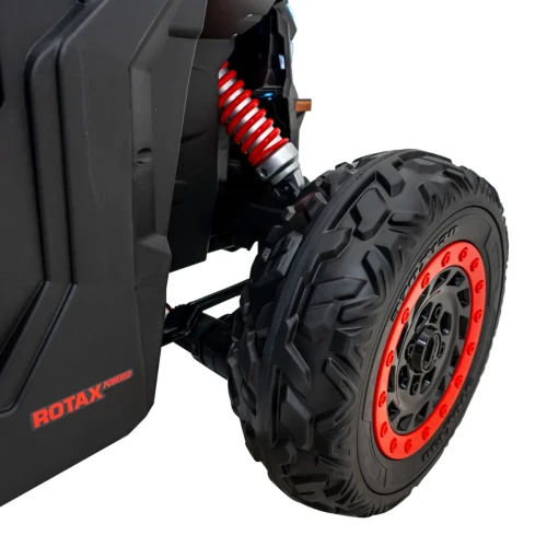 Czarny samochodzik elektryczny dla dzieci Buggy Maverick Turbo RR.webp