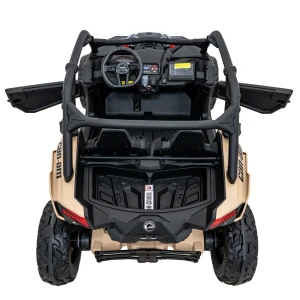 Czarny samochód elektryczny dla dzieci z pilotem Buggy Maverick Turbo RR.webp