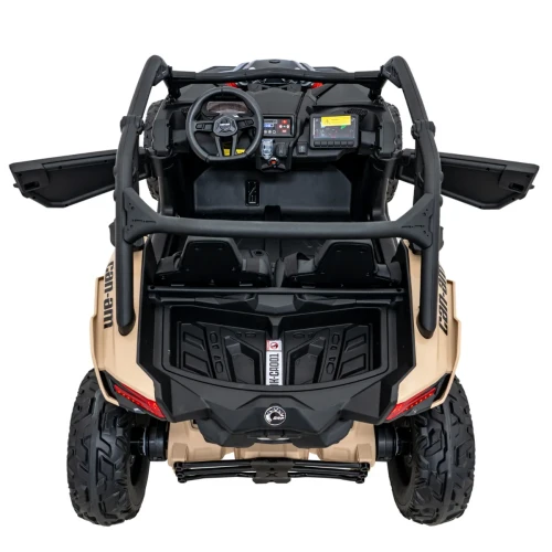 Czarny samochód elektryczny dla dzieci z pilotem Buggy Maverick Turbo RR.webp