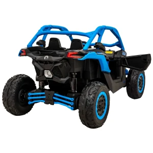 Niebieskie auto elektryczne dla dzieci Buggy Maverick Turbo RR.webp