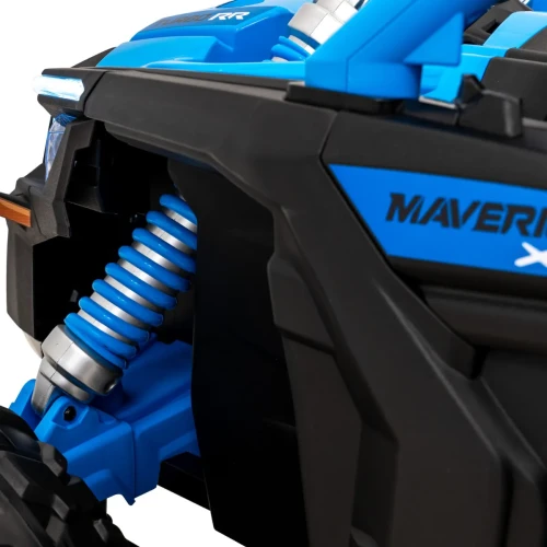 Niebieskie auto na pilot dla dziecka Buggy Maverick Turbo RR.webp