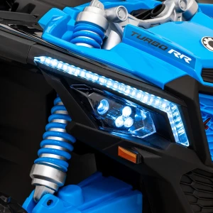 Niebieskie buggy dwuosobowy  Maverick Turbo RR.webp