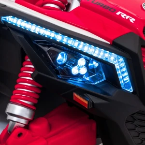 Czerwone buggy dwuosobowy  Maverick Turbo RR.webp