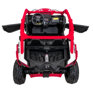 Czerwony samochodzik elektryczny dla dzieci Buggy Maverick Turbo RR.webp