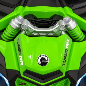 Zielone buggy dwuosobowy  Maverick Turbo RR.webp