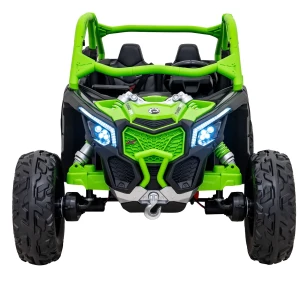 Zielony samochod dzieciecy akumulator Buggy Maverick Turbo RR.webp