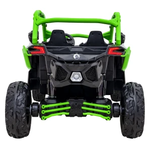 Zielony samochodzik elektryczny dla dzieci Buggy Maverick Turbo RR.webp
