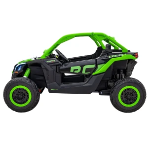 Zielony samochód elektryczny dla dzieci Buggy Maverick Turbo RR.webp