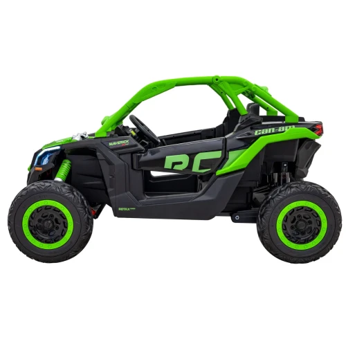 Zielony samochód elektryczny dla dzieci Buggy Maverick Turbo RR.webp