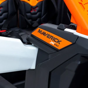 Pomaranczowe auto elektryczne dla dzieci Buggy Maverick Turbo RR.webp