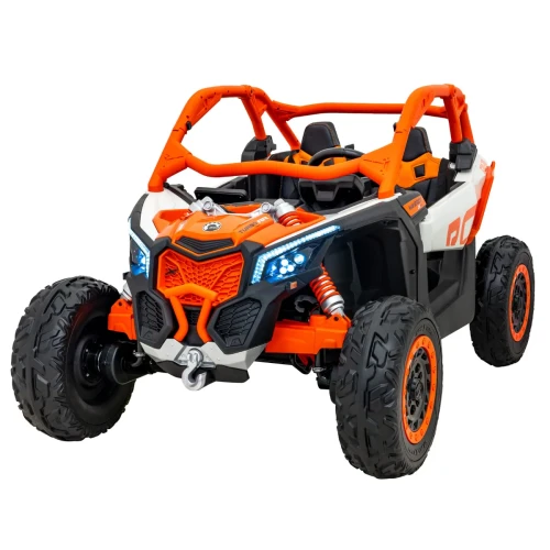 Pomaranczowy akumulatorowy dla dzieci Buggy Maverick Turbo RR.webp