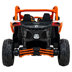 Pomaranczowy samochodzik elektryczny dla dzieci Buggy Maverick Turbo RR.webp