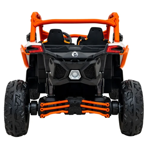 Pomaranczowy samochodzik elektryczny dla dzieci Buggy Maverick Turbo RR.webp