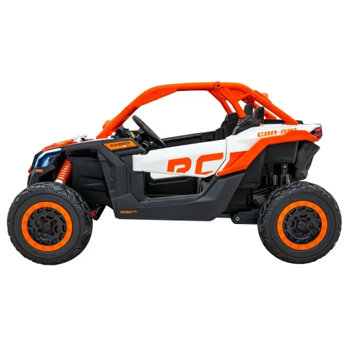 Pomaranczowy samochód elektryczny dla dzieci Buggy Maverick Turbo RR.webp