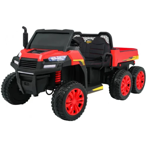 Czerwone auto elektryczne dla dzieci  Farmer Truck dla 2 dzieci.webp