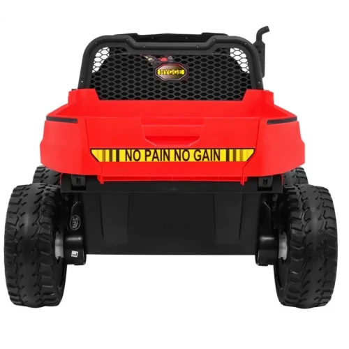 Czerwone auto na pilot dla dziecka  Farmer Truck dla 2 dzieci.webp