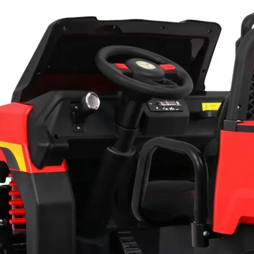 Czerwony samochodzik elektryczny dla dzieci Farmer Truck dla 2 dzieci.webp