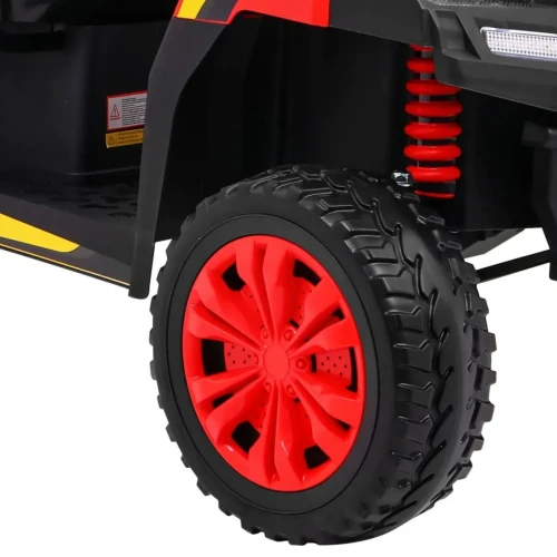Czerwony samochód elektryczny dla dzieci Farmer Truck dla 2 dzieci.webp