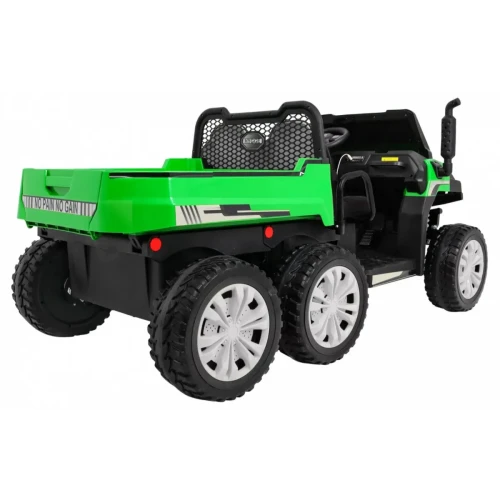 Zielone auto na akumulator dla 5 latka  Farmer Truck dla 2 dzieci.webp